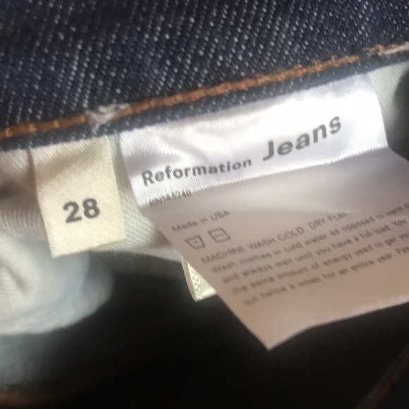 Reformation Julia High Rise Cigarette Jeans - Picture 10 of 10